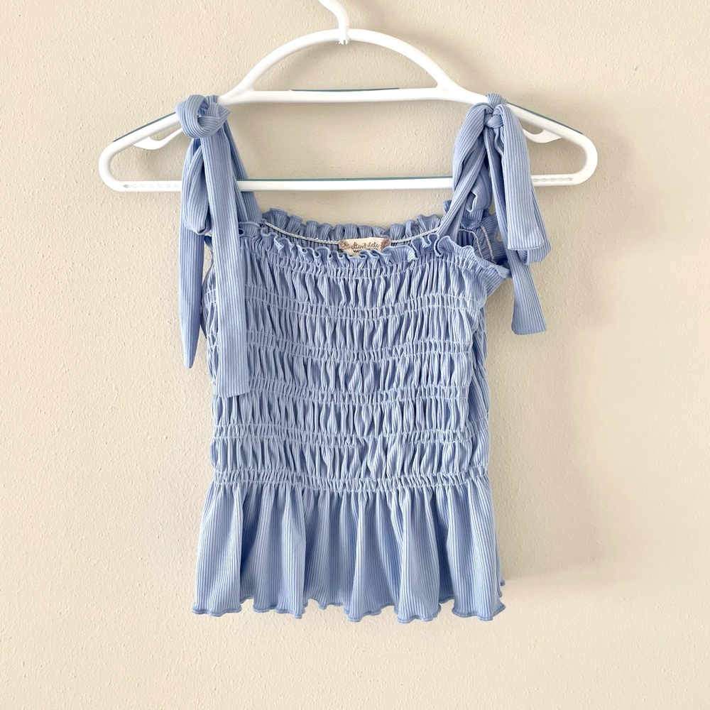 Altar’d State smock tank with tie straps